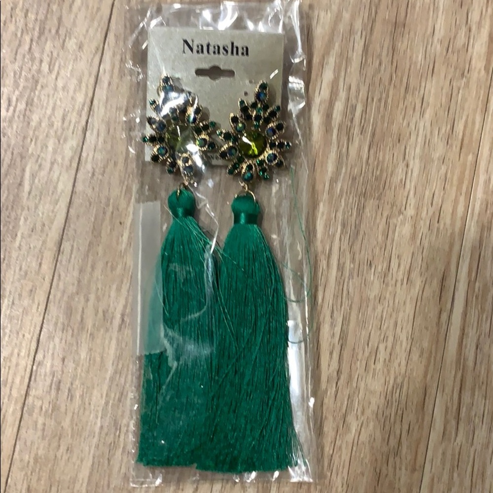 Natasha tassel earrings